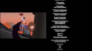 Phineas and Ferb the Movie: Across the 2nd Dimension (2011) End Credits (Disney Channel 2025)
