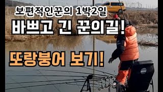 20200227 붕어낚시 꾼의 1박2일  반성낚시 손맛!