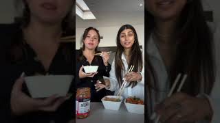 Mia Khalifa Eating Korean Food - TikTok Live (June 28, 2021)