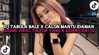 DJ TABOLA BALE CALON MANDU IDAMAN STYLE DJ SANTUY VIRAL FYP TIKTOK TERBARU 2025!