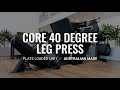 Core 40 degree leg press  alphafit