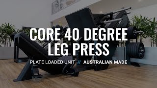 Core 40 Degree Leg Press | AlphaFit