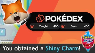 FULL POKEDEX + SHINY CHARM!! (Pokemon Sword + Shield)