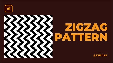 How to make ZigZag Pattern in Adobe Illustrator