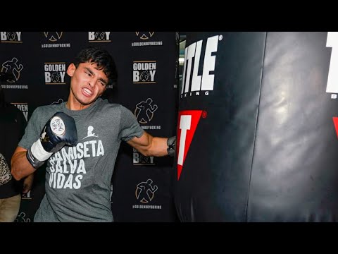 RYAN GARCIA COMPLETE WORKOUT “POWER, SPEED & PRECISION” WANTS ALL THE SMOKE