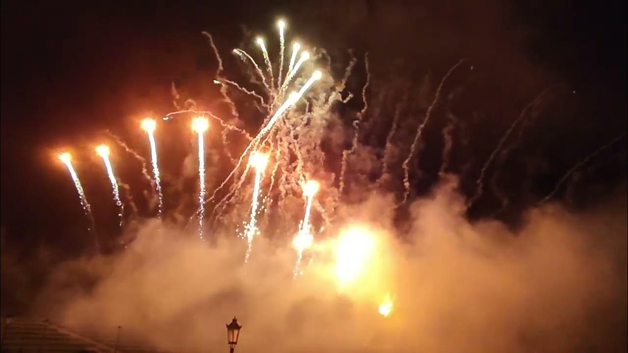 Fuegos artificiales (Fireworks) Fiestas de San Mateo 2022 Oviedo