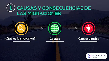 ¿Cuáles son las causas y consecuencias del flujo migratorio internacional?