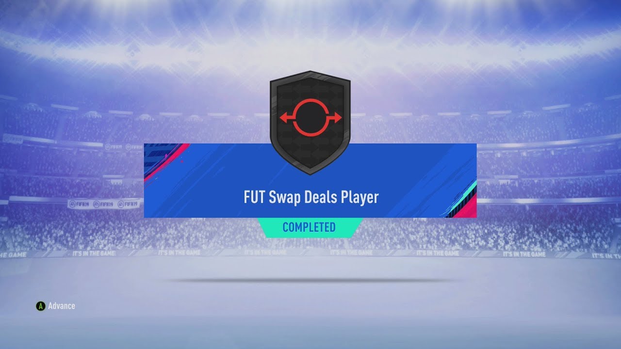 FIFA 19 SBC FUT Swap Deals Player Stokes - Total Cost: 8,200 Coins