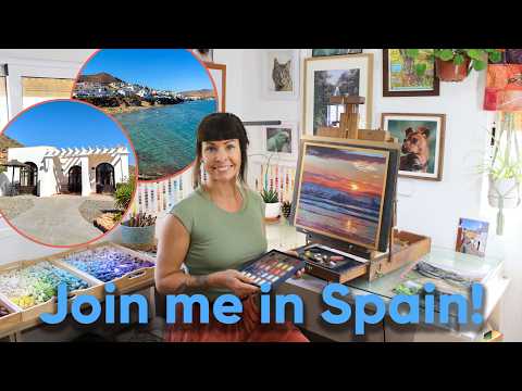 Spanish Pastel Retreat Announcement 2027 - Join me for a whole week!