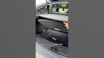Model Y Juniper Trunk Space and Cargo Cover #teslamodely #electricvehicle #modelyjuniper