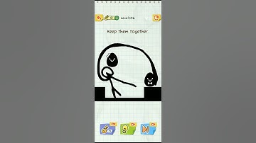 draw 2 save game level-196 keep them together. funny video🤣#viralshort #subscribe