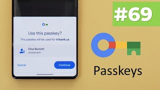 Matt's Headroom  Previewing Google's version of passkeys