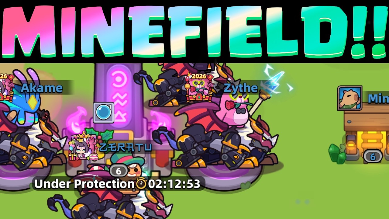 Вперёд, Капибара! На чём сосредоточиться на этапе добычи ресурсов в Пришельском Саперном Поле!!!