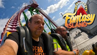 Riding The BIG Roller Coasters at Fantasy Island Skegness | 2023