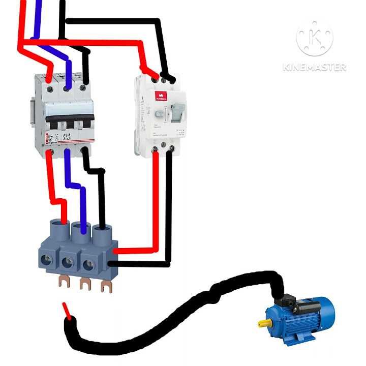 how to RCB wiring RCB connection RCB complete wiring diagram #