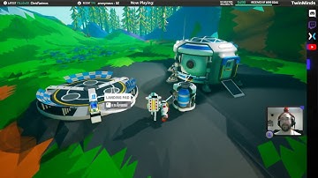 Crash Landing on Alien Planets for Fun and Profit | #1 | Astroneer (Multiplayer Round 1)