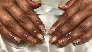 Watch me do a fill and redesign/ #nailtechbae #likecommentsubscribe #frenchtipnails #acrylicnails