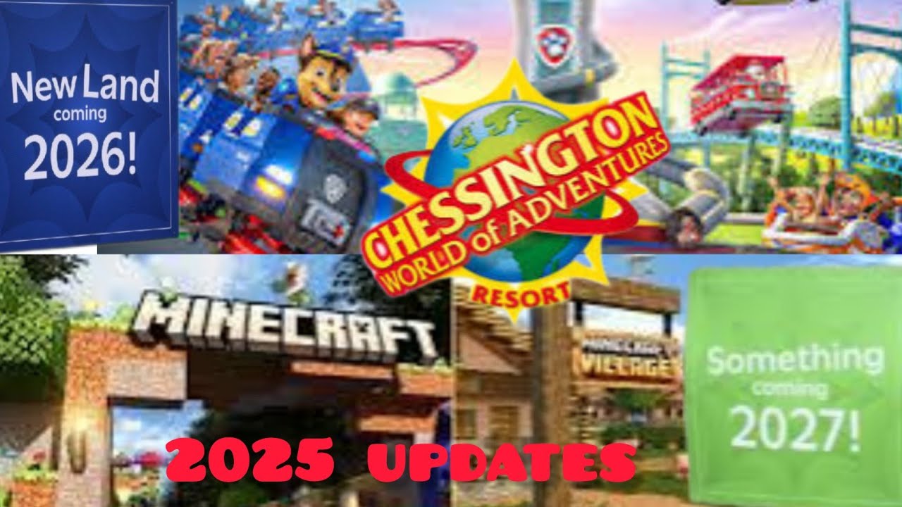 New Cheston Rides New lands, new rides! Coming to @chessington updates 2025 - YouTube