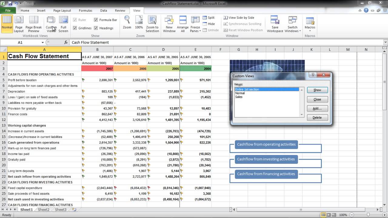 how-to-create-multiple-custom-worksheet-views-in-excel-youtube