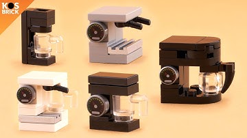 Lego Coffee Maker (Tutorial)