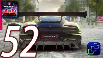 ASPHALT 9 Legend Android iOS Walkthrough - Part 52 - Ch3 Rising Super Cars 2, Ch2 Aston Martin