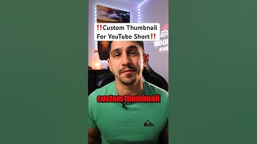 How to Set A Thumbnail On YouTube Short