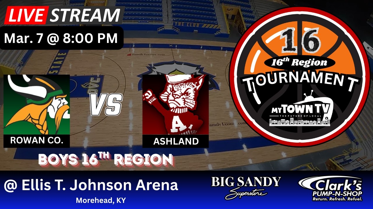 Boys 16th Region Basketball Tournament - Rowan County vs Ashland