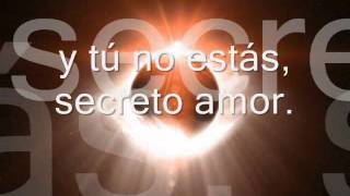 Video thumbnail of "Secreto Amor-Proyección"