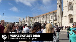 The Wake Forest MBA Global Immersion Program - Quick Look