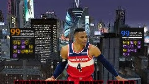 Russell Westbrook Build NBA 2K21 Next Gen