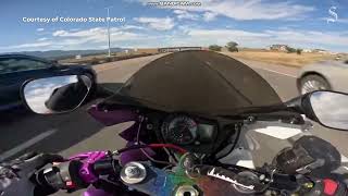 Motorcyclist goes 173 mph from Colorado Springs to Denver may not face arrest despite warrant
