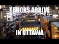 Truckers arriving in Ottawa. OMG it's happening!