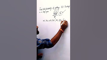 Find the probability of getting 53 Fridays in a leap year | Probability #shorts #maths