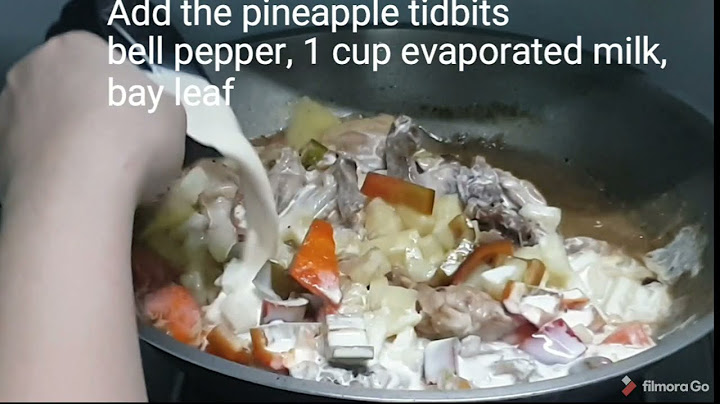 How to cook make Pininyahang Manok (Chicken with Pineapple)#PininyahangManok