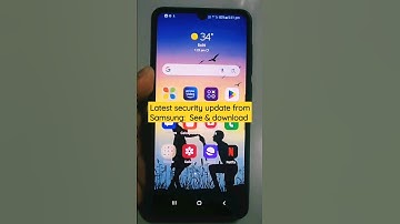 how to know about Latest security update from samsung #samsung #viral #securityupdate