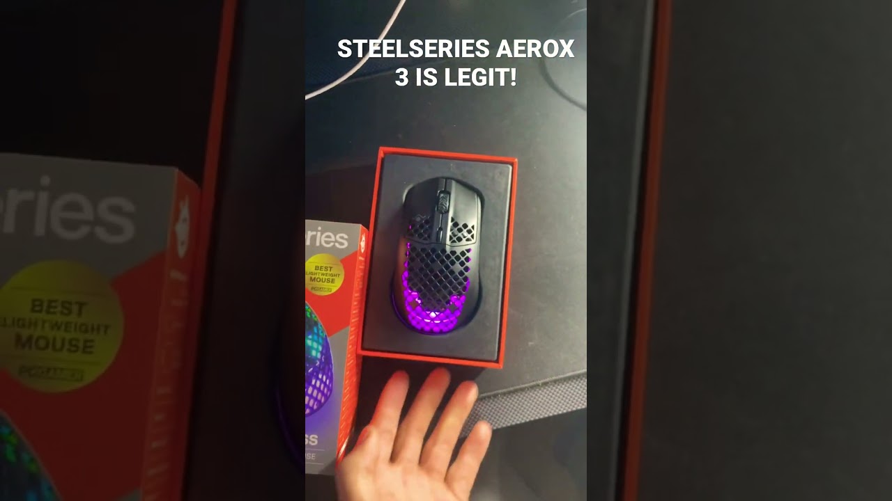 STEELSERIES AEROX 3 WIRELESS IS THE ONE! HIGLY RECOMMEND