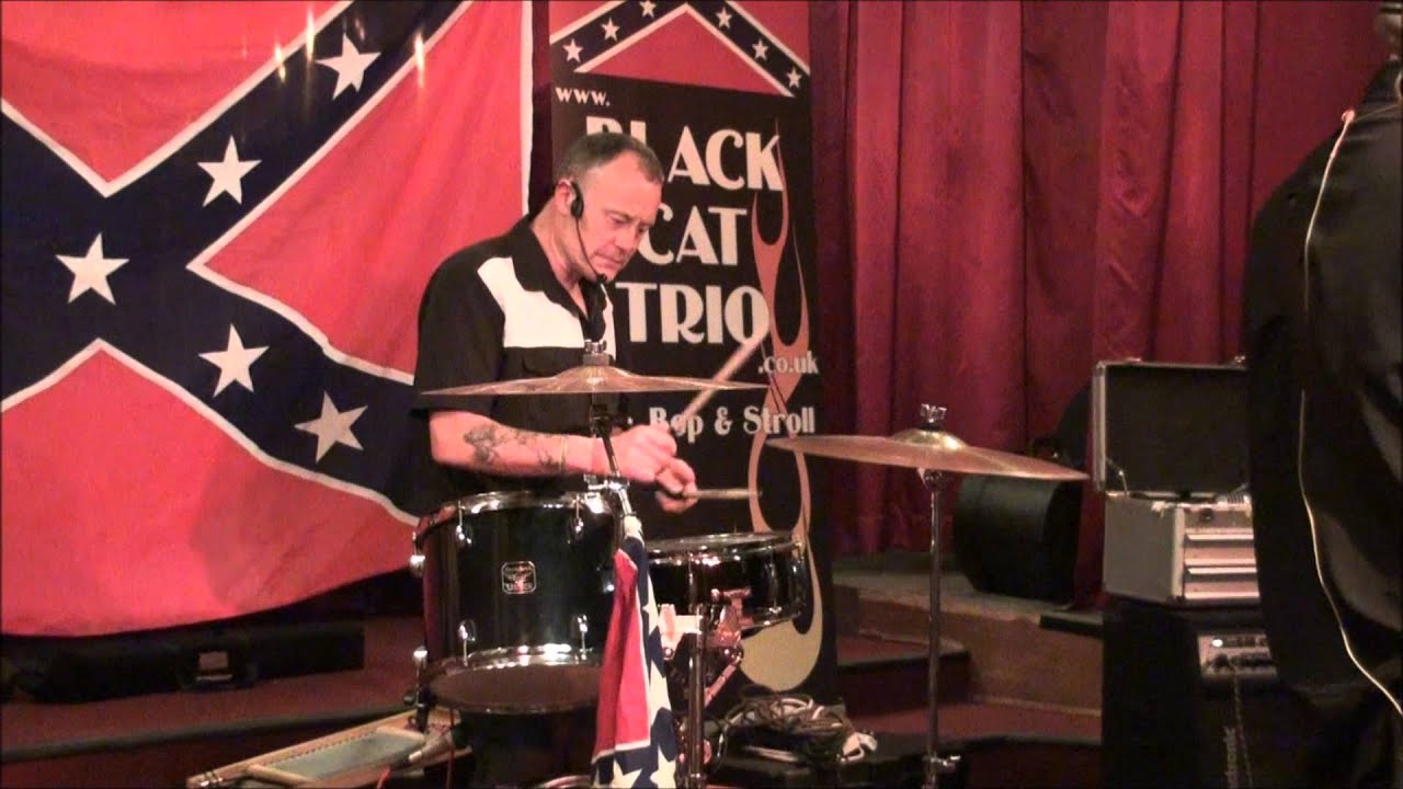 Black Cat Trio Honkytonk Man Crepes N Drapes Youtube