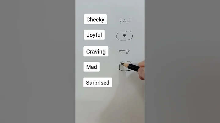 How to draw anime mouth (chibi) in different ways & expressions #howtodrawanime #howtodraw #draw