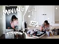 MOVING VLOGS day 2! First morning, unpacking + bringing in FURNITURE!