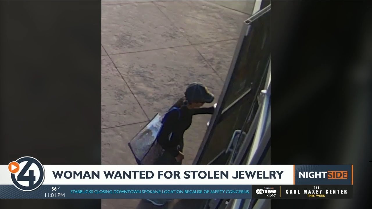Woman wanted for stealing $300k worth of jewelry - YouTube