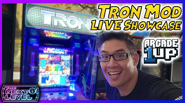 I Modded the HECK out of my Arcade1Up TRON!!