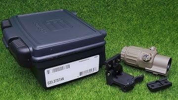 EO-Tech G33 magnifier unboxing and first impressions