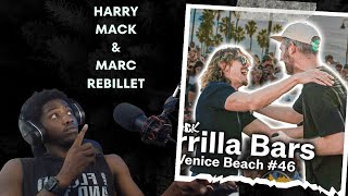 RANDO IS SPITTING! | A Chance Encounter with Marc Rebillet | Harry Mack Guerrilla Bars 46 | REACTION