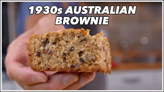 1930s Australian Brownies Recipe  Old Cookbook  Show