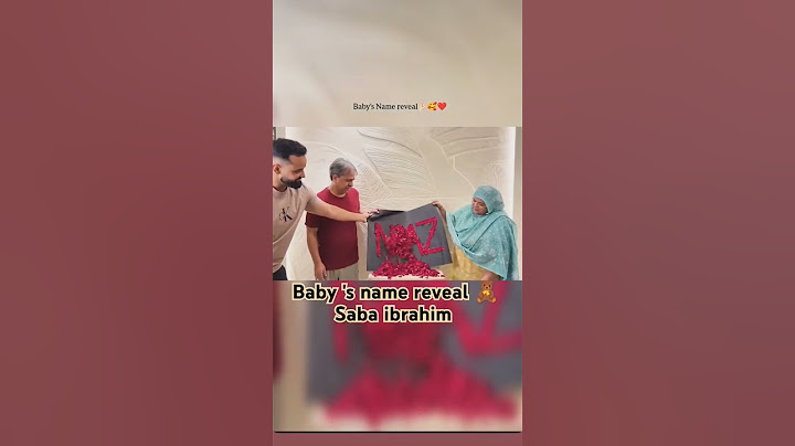 baby's name reveal #saba ibrahim # shoaib ibrahim # dipika ki duniya # shorts # YouTube short #