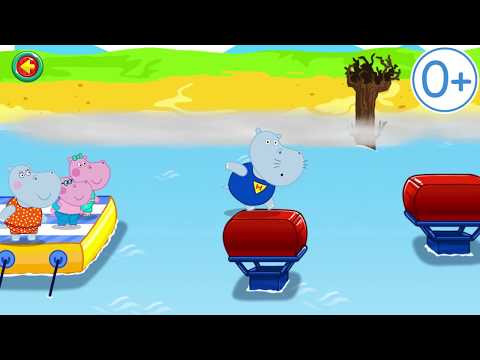 Hippo 🌼 Water Park 🌼 Fun Water Slides 🌼 Teaser-5 30 0+