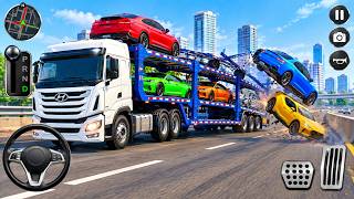 Car Carrier Crash. 3D Driving Class 2026. Android Gameplay. screenshot 3