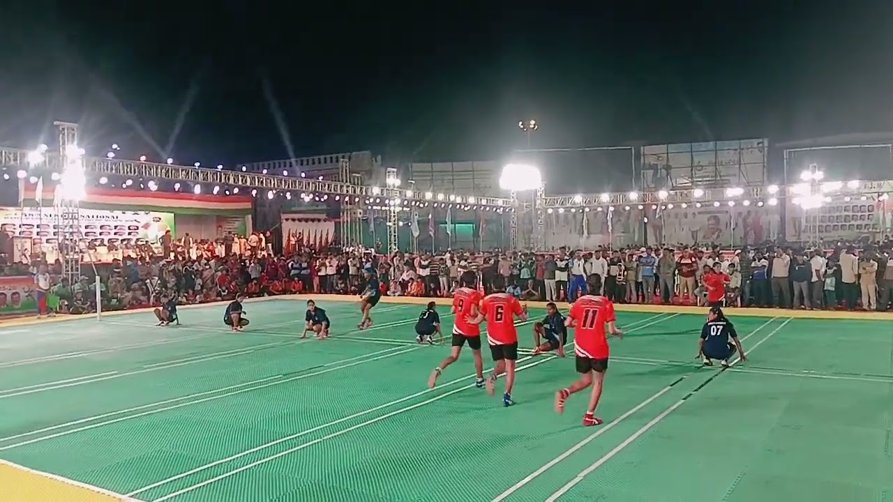 Rajasthan Vs AAI Kho Kho Match || 58th Senior National Kho Kho Championship          