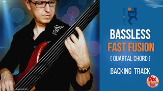 Backing track BASSLESS -  Fast Fusion quartal (140 Bpm) ADVANCED level