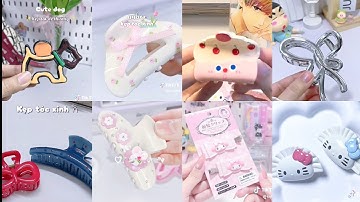 [ SHOPEE HAUL ] Tổng hợp video unboxing phụ kiện,kẹp tóc siêu xinh trên Tiktok ✨ #shopee #unboxing 